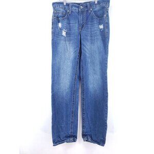 T. K. Axel Relaxed Straight Jeans Men's Size 32x34 Destroyed